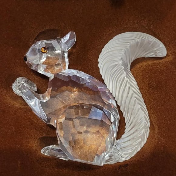 Swarovski Crystal Large Squirrel Jubilee Edition (Tail repaired) - Picture 2 of 6